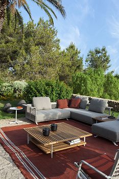 Журнальный стол прямоугольный уличный Solaria