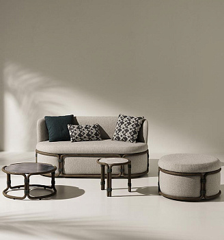 Ethimo Rotin уличный пуф