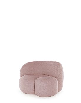 Кресло Aaland Armchair Tissue (розовое) 6267/K2