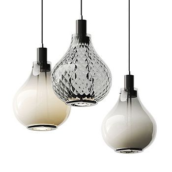 Светильник Aladdin Fume/bianco