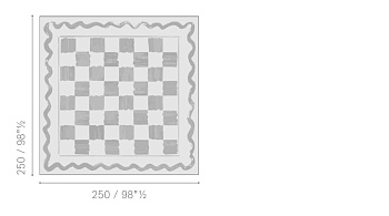 Ковёр квадратный Squash