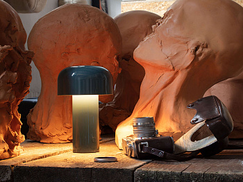 Настольный светильник Bellhop Table Grey Blue