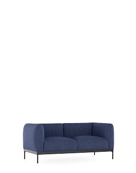 Диван двухместный Asia (синий) 7276/N6