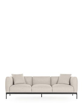 Диван трёхместный Asia (Panamino) (белый) 7277/P1