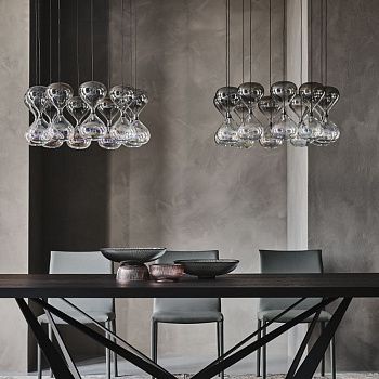 Светильник Sablier L(12шт) 13x28.5 mix Iride/fume