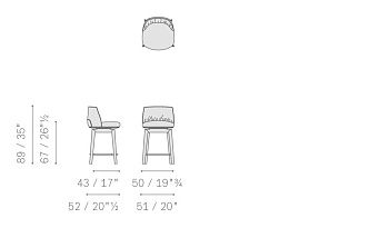 Барный стул Archibald 1