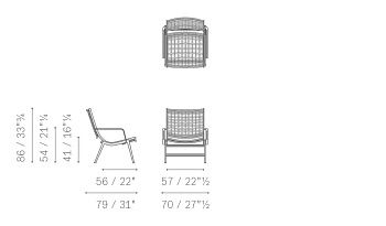 Кресло уличное Solaria 1
