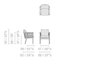 Стул Viola 620x590x820