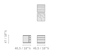 Тумба прикроватная Fidelio