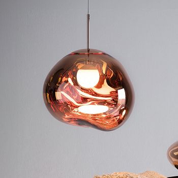 Люстра Melt Led Copper Pendant MES01CO+LEDP08COEU