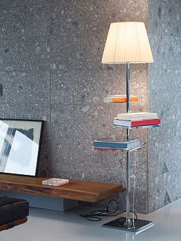 Торшер Bibliotheque Nationale Silver