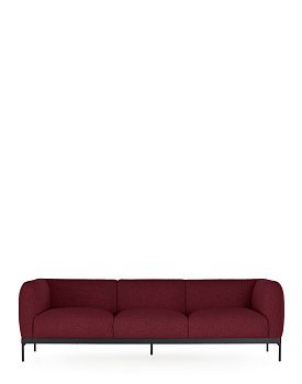 Диван трёхместный Asia (бургундия) 7277/N5