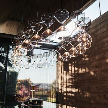 Светильник Sablier L(12шт) 13x28.5 mix Iride/fume